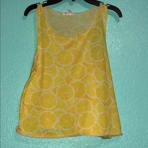 Forever 21 lemon tank